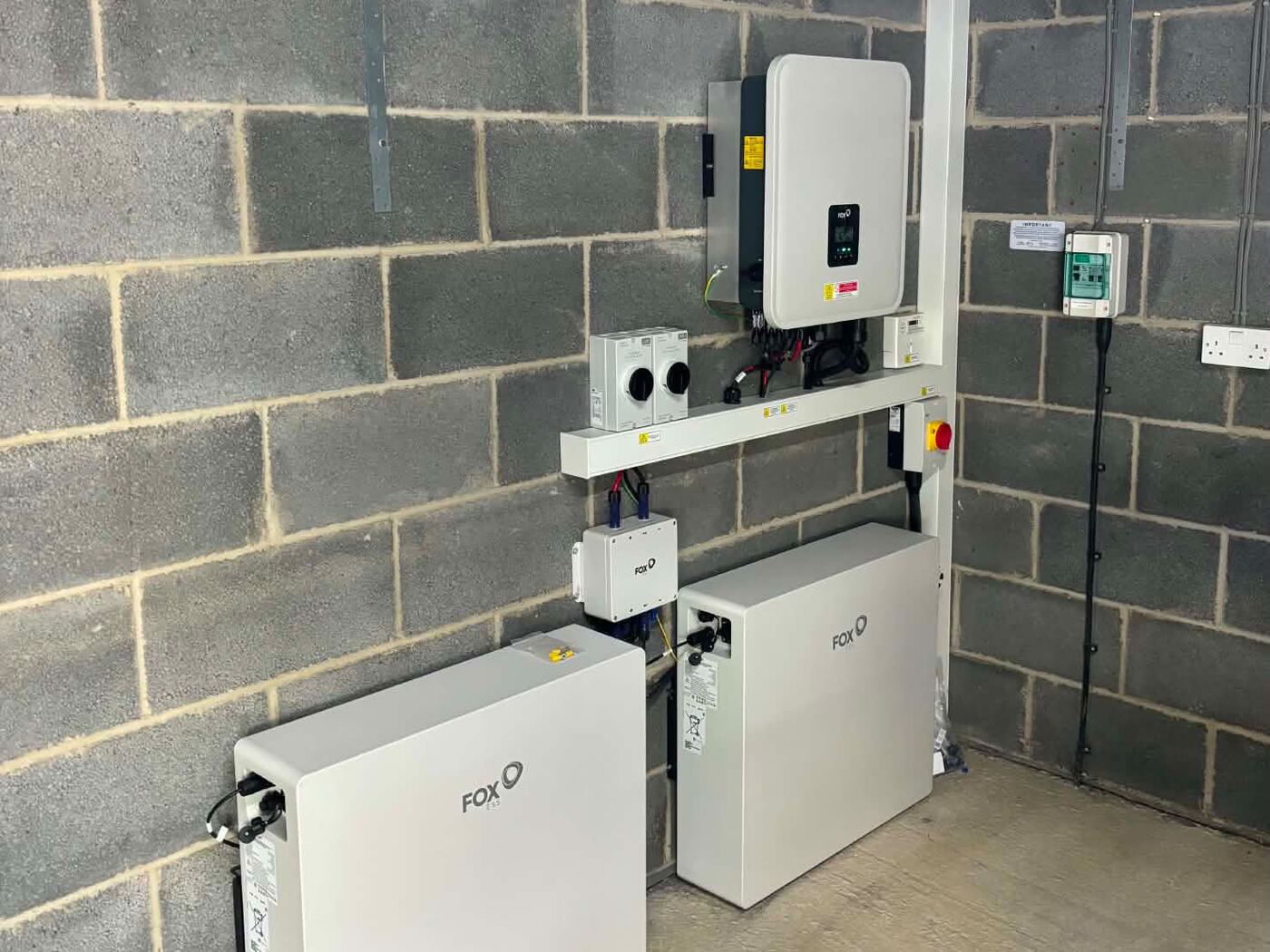 Fox ESS battery and hybrid inverter